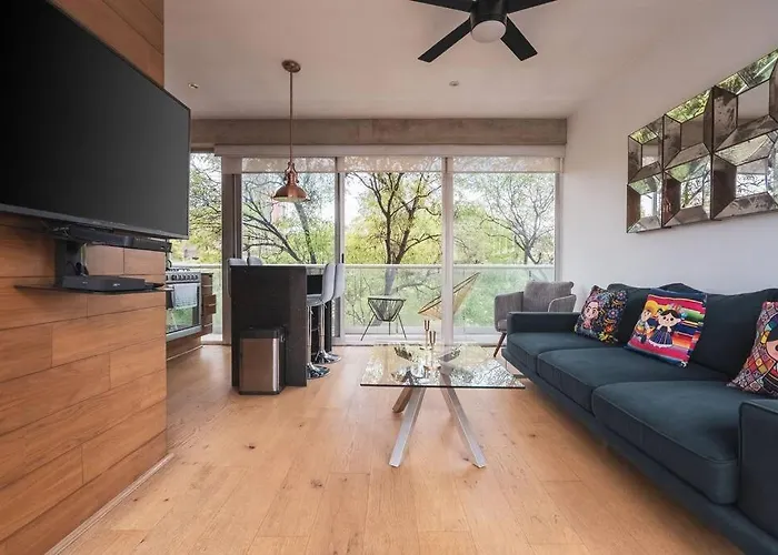 Apartamento Luxury In Condesa, High Speed Wifi *
